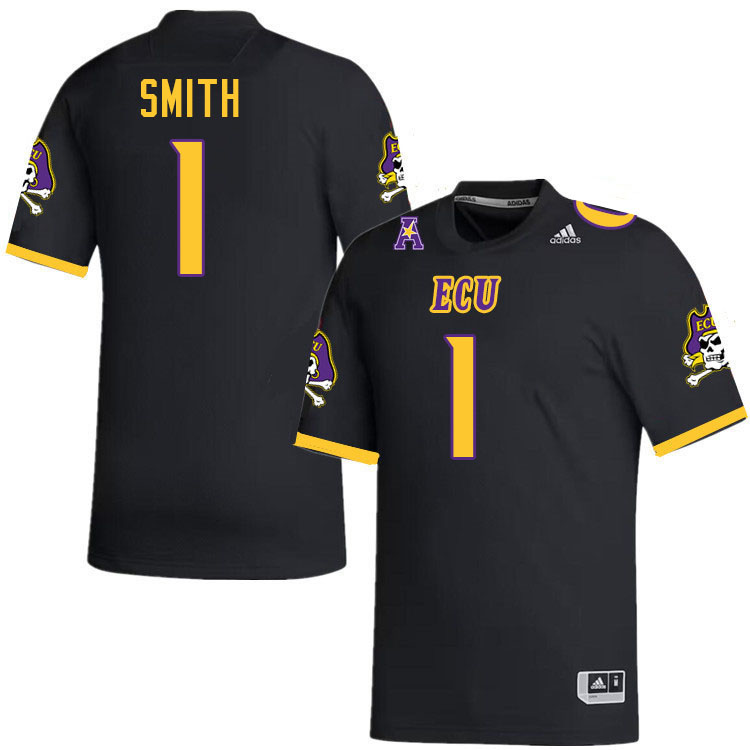 #1 Yannick Smith ECU Jersey,East Carolina Pirates #1 Yannick Smith Jersey Youth College-Retro Black #1 Yannick Smith ECU Jersey,East Carolina Pirates #1 Yannick Smith Jersey Youth College-Retro Black